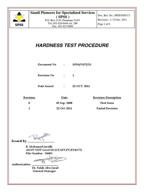 lab reportr hardness testing|hardness test procedure pdf.